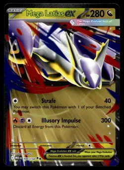 MEGA LATIAS EX - 100/132 Double Rare Mega Evolution Pokemon NM - Image 1