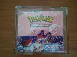 Pokemon TCG Fusion Strike Sealed Booster Box w/ Acrylic Case - Image 1