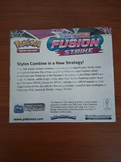 Pokemon TCG Fusion Strike Sealed Booster Box w/ Acrylic Case - Image 4