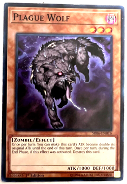 YuGiOh! - Plague Wolf - Common - Image 1