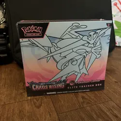 Pokemon TCG: Chaos Rising Elite Trainer Box Pokemon Center - All Seals Intact - Image 1