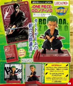 One Piece Card Zoro LECAFIG Weekly Jump Japanese NEW Sealed w/promo card - Image 2