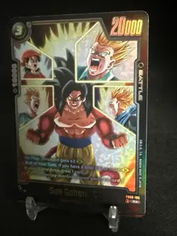 Son Gohan : GT FB09-105 Alternate Art Dual Evolution Dragon Ball Card English - Image 2