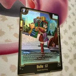 Dragon Ball Super Card Fusion World Bulla: GT FB09-114 R Star Alt Art Rare NM - Image 3