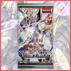 YuGiOh Alliance Insight PACK BOOSTER (9 Cards) FACTORY SEALED?? - Image 1