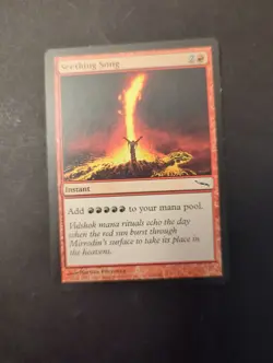 Seething Song Mirrodin Regular Instant Add 5 Red Mana - Image 1