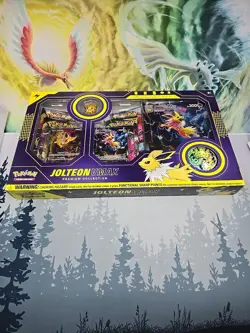 2022 Pokemon TCG Jolteon VMAX Premium Collection Box Factory Sealed US SELLER - Image 1