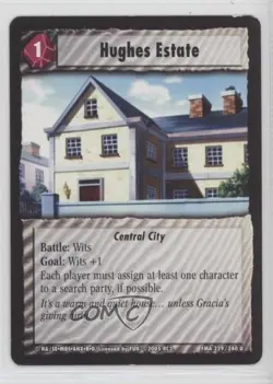 2005 Fullmetal Alchemist Trading Card Game Hughes Estate #229 - Image 1