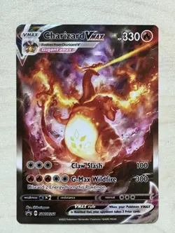 Pokemon TCG Charizard V-MAX SWSH261 Black Star Promo NM - Image 1
