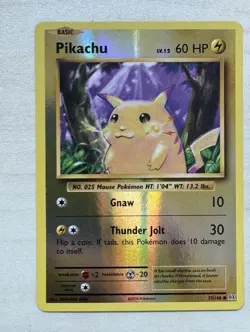 Pokemon TCG Pikachu 35/108 Evolutions Reverse Holo NM - Image 1