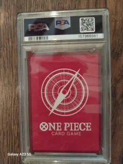 2022 ONE PIECE OP01 DEMO DECK-ERRATA #003 MONKEY D. LUFFY PSA 10 low population - Image 3