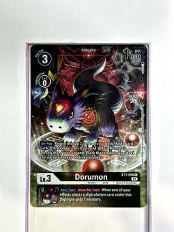 [Alt Art] BT7-056 Dorumon - Digimon TCG Trading Card Game Holo Foil - Image 1