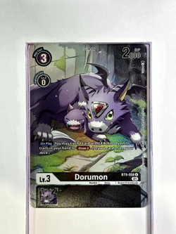 [Alt Art] BT9-058 Dorumon - Digimon TCG Trading Card Game Holo Foil - Image 1