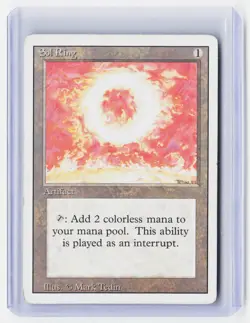 1994 Magic: The Gathering—Sol Ring #274 Revised Edition (Damaged) - Image 1