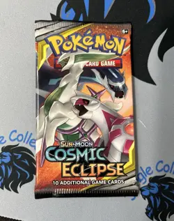 Pokemon Trading Card Game Sun & Moon Cosmic Eclipse Booster Pack 820650805899 - Image 1