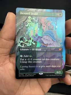 Devoted Druid (Borderless) Special Guests Foil - Image 1