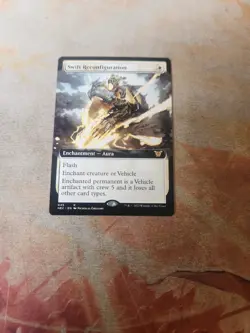 Swift Reconfiguration Extended Art Commander Kamigawa Neon Dynasty MTG NM - Image 1