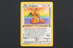 Pokemon Dragonite ⚡ Fossil 1st Edition 19/62 – Rare – German LP - Image 2