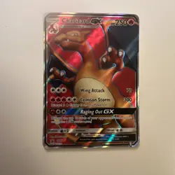 Pokemon TCG Charizard GX SM60 Sun And Moon Black Star 2017 Promo - Image 1