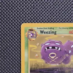 Weezing 45/62 Uncommon Fossil Pokemon 1st Edition - Image 5