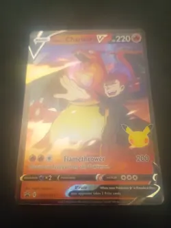 Pokemon TCG Lance's Charizard v SWSH133 Promo Card Near Mint Condition - Image 2