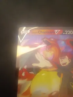 Pokemon TCG Lance's Charizard v SWSH133 Promo Card Near Mint Condition - Image 4