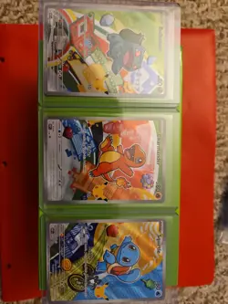 Pokemon Kanto First Partner Set Bulbasaur Charmander Squirtle Holo TCG Cards - Image 1