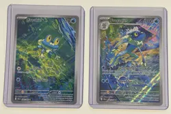 2026 Pokemon Chaos Rising Illustration Rares Froakie & Frogadier 088/086,089/086 - Image 1