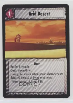 2005 Fullmetal Alchemist Trading Card Game Arid Desert #223 - Image 1