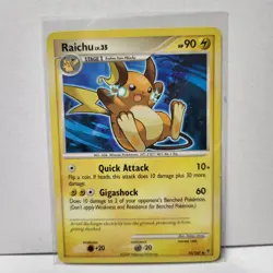 Raichu 77/147 Uncommon Supreme Victors Pokemon Lightly Played - Image 1