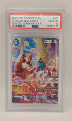 One Piece Charlotte Pudding SP OP10-012 Royal Blood ST12-012 PSA 10 - Image 1
