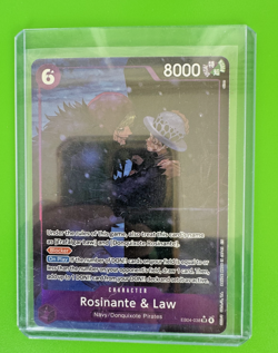 One piece EB04-038 Rosinante & Law SR Alt Art Rosinante & Law English SS - Image 1
