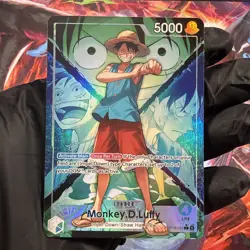 One Piece OP16-022 Monkey D Luffy Alt Art Leader OP16 - Image 1