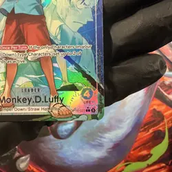 One Piece OP16-022 Monkey D Luffy Alt Art Leader OP16 - Image 5