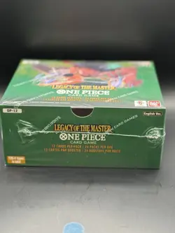 OP12 Legacy of the Master Booster Box Factory Sealed One Piece - English - Image 2