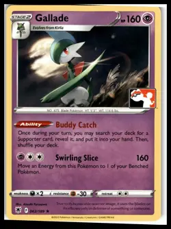 Gallade #062/189 Prize Pack Series Cards - Image 1