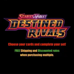 Pokemon TCG Desitined Rivals - Complete Your Set - Choose Your Card - Image 1