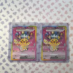 Pikachu Ex 277/217 Special Illustration Englisch Near Mint Pokemon tcg Erhabene - Image 1