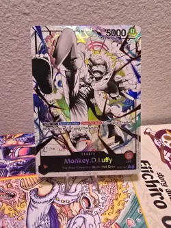 One Piece CCG Monkey.D.Luffy ST21-001 Leader English Edition, Alternative Art - Image 1