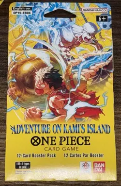 One Piece TCG OP15 EB04 Adventure On Kami’s Island Sleeved Booster New Lot Of 5 - Image 3