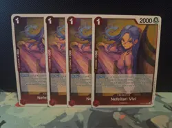 One Piece TCG - Nefeltari Vivi Playset (x4) OP13-012 - Carrying on His Will ENG - Image 1