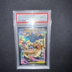 Mega Dragonite EX 271 PSA 10 ascended Heroes Pokemon Card Game - Image 3