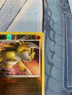Sandslash - 42/147 - Rare Reverse Holo Supreme Victors Reverse Pokemon Card - Image 3