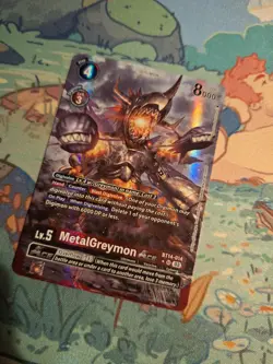 MetalGreymon Ace BT14-014 Alt Alternate Art Near Mint Unplayed Digimon Card - Image 1