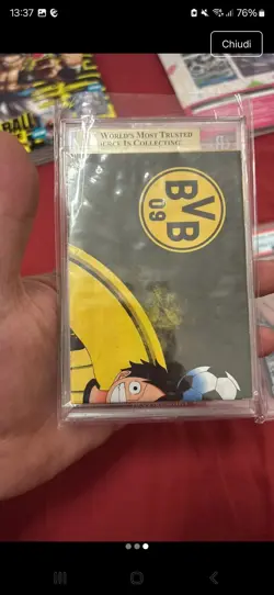 One Piece x BVB Borussia Dortmund Promo Card Monkey D. Luffy St13-003 - Bgs 9.5 - Image 4