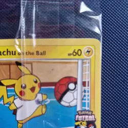 Pikachu on the Ball 001/005 Pokemon Card Sealed Promo Fultsal England Exclusive - Image 2
