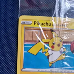 Pikachu on the Ball 001/005 Pokemon Card Sealed Promo Fultsal England Exclusive - Image 3