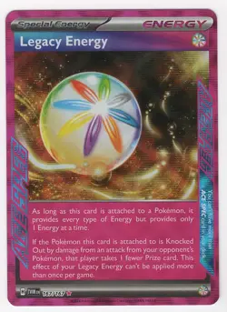 Legacy Energy 167/167 ACE SPEC Rare Twilight Masquerade Pokemon Holo Near Mint - Image 1