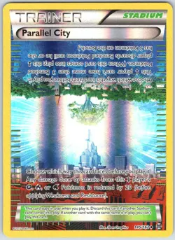 Parallel City 145/162 Uncommon BREAKthrough Pokemon Reverse Holo NM - Image 1