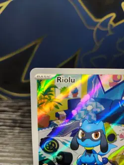 2023 Pokemon SV Riolu Illustration Rare #215/198 NM - Image 2